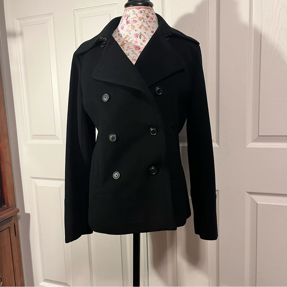 J. Crew 100% Wool Pea Coat